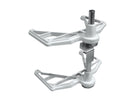 REV A SHELF : Polymer Pivot and Slide Half-Moon 2-Shelf Organizer for Blind Corner Cabinets