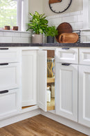 REV A SHELF : Polymer Pie Cut 2-Shelf Lazy Susan for Corner Base Cabinets