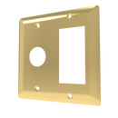Amba Double Gang Plate
