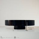 Black Round Marble Sink