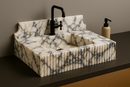 Calacatta Viola Marble Sink