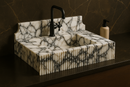 Calacatta Viola Marble Sink
