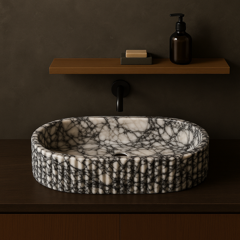 Viola Calacatta Marble Sink