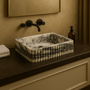 Calacatta Viola Marble Sink