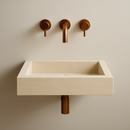 Light Travertine Marble Sink