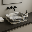 Calacatta Viola Marble Sink