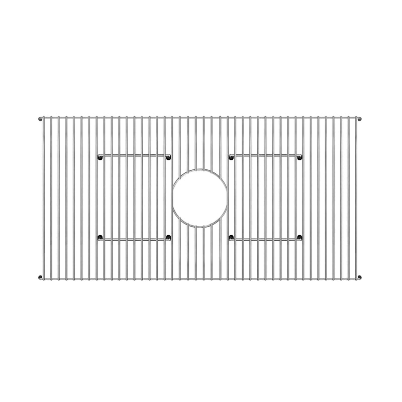 Whitehaus Stainless Steel Sink Grid for use with Fireclay Sink Model WHQ536