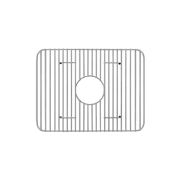 Whitehaus Stainless Steel Large Sink Grid for use with Fireclay Sink Model WHQDB5542