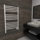 Jeeves Model C Curved 13 Bar Hardwired Towel Warmer
