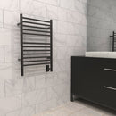 Jeeves Model E Straight 12 Bar Hardwired Towel Warmer