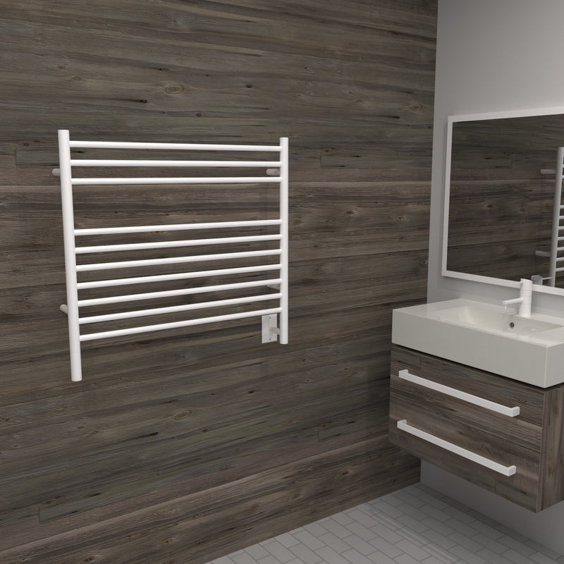 Jeeves Model K Straight 10 Bar Hardwired Towel Warmer