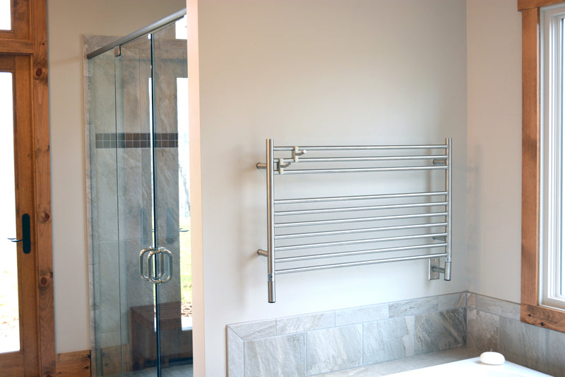 Jeeves Model L Straight 10 Bar Hardwired Towel Warmer