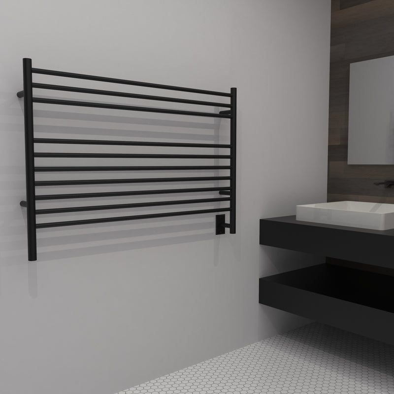 Jeeves Model L Straight 10 Bar Hardwired Towel Warmer