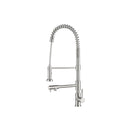 Professio - S - Dual Spray Professional Stainless Steel Kitchen Faucet With Pull Out