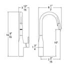 Huntington Brass, Rise Kitchen Pulldown