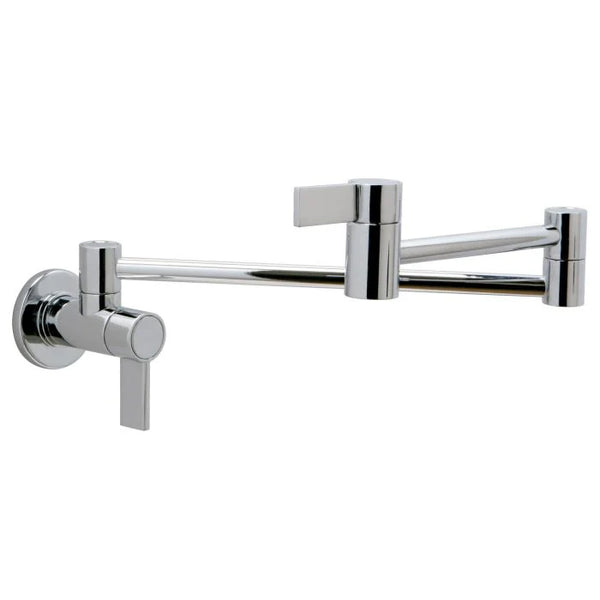 Huntington Brass, Pot Filler Contemporary Wall Mounted Faucet
