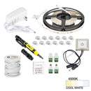 Hardware Resources 16 Ft. 120 Lumens/Ft.. 12-volt Accent Output Touch Dimmer Switch Tape Light Kit