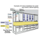 Hardware Resources 16 Ft. 120 Lumens/Ft.. 12-volt Accent Output Touch Dimmer Switch Tape Light Kit