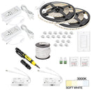 Hardware Resources 16 Ft. 120 Lumens/Ft.. 12-volt Accent Output Touch Dimmer Switch Tape Light Kit