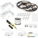 Hardware Resources 16 Ft. 120 Lumens/Ft.. 12-volt Accent Output Touch Dimmer Switch Tape Light Kit