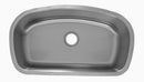 Lancer, 18 Gauge 32-1/2x18-1/2x9 Large Single w Radius Undermount