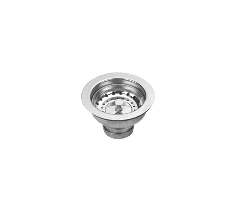 Whitehaus 3 1/2" Basket strainer with lift stopper