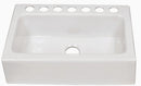 Continental, Ceco - Avilia WhiteApron Front Farmhouse Single Bowl 691-UM-FS-20