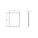 Jeffrey Alexander: 2nd Gen Metal Mirrors 22" x30"