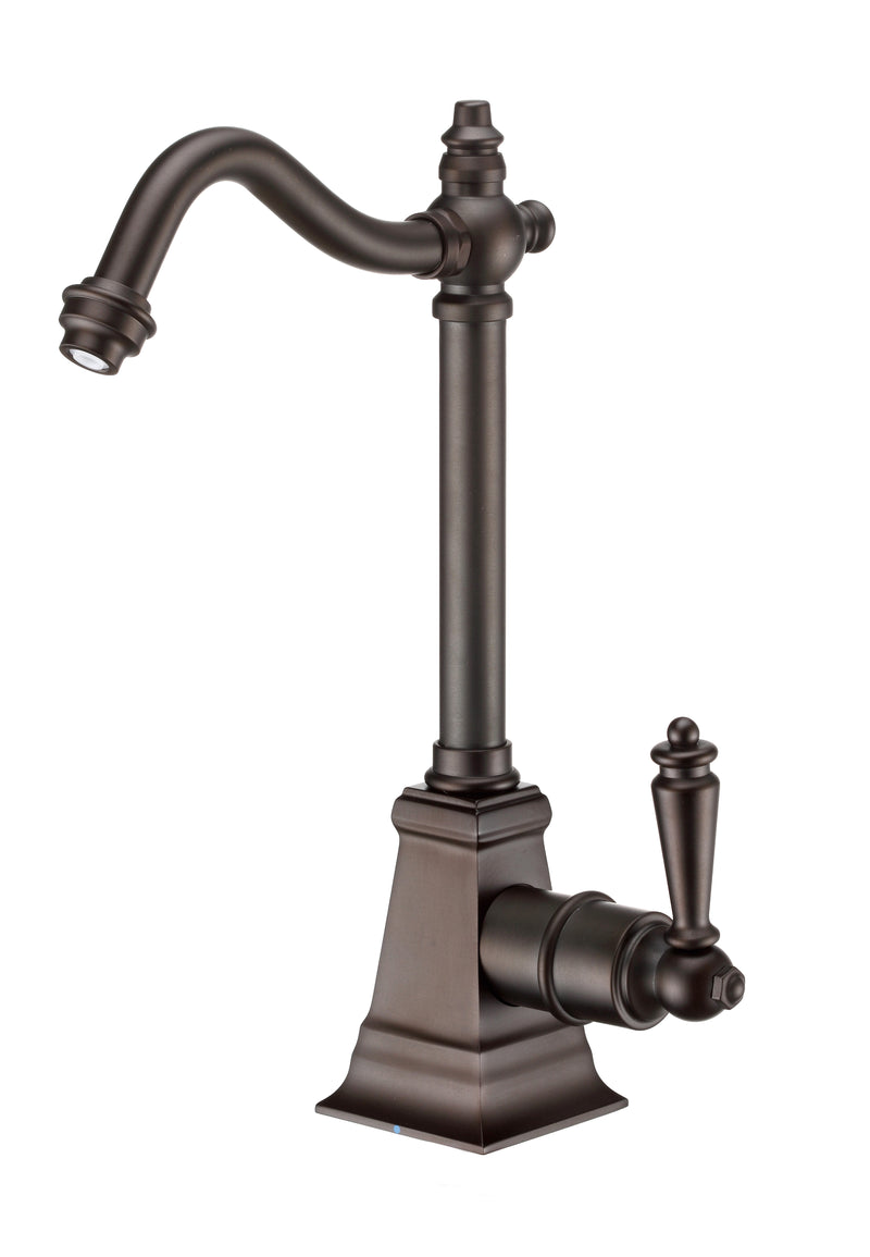 Whitehaus Point of Use Cold Water Drinking Faucet with Traditional SwivelSpout