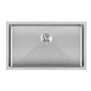 Whitehaus Noah Plus Heavy Duty, 6 Gauge frame, Single Bowl Dual-Mount Sink Set