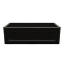 Whitehaus Shakerhaus 33" Reversible Kitchen Fireclay Sink with Shaker Design Front Apron on one Side and an Elegant Beveled Front Apron on the Opposite Side