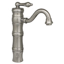 Whitehaus Vintage III Single Hole/Single Lever Elevated Lavatory Faucet with Traditional Spout