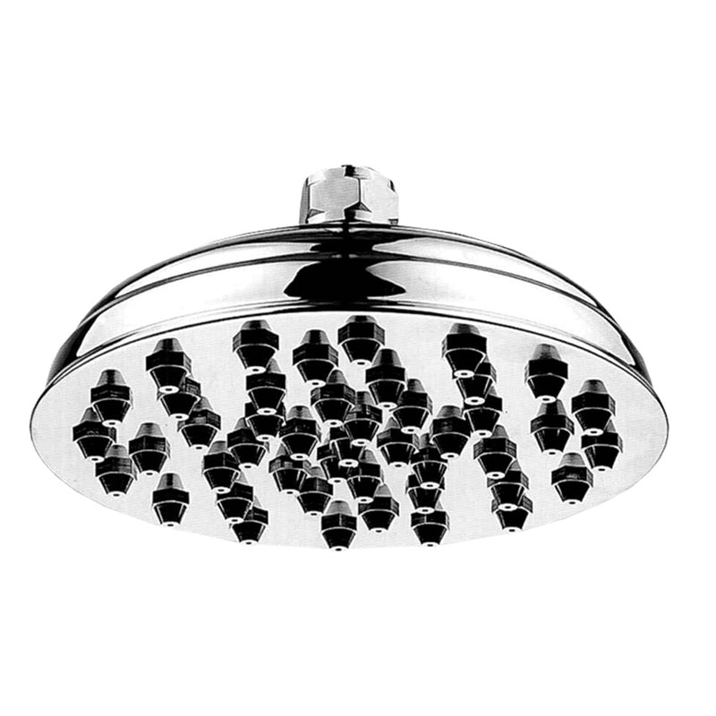 Whitehaus Showerhaus Sunflower Rainfall Showerhead with 45 nozzles - Solid Brass Construction with Adjustable Ball Joint