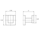 Huntington Brass, Razo/Sevaun Robe/Towel Hook