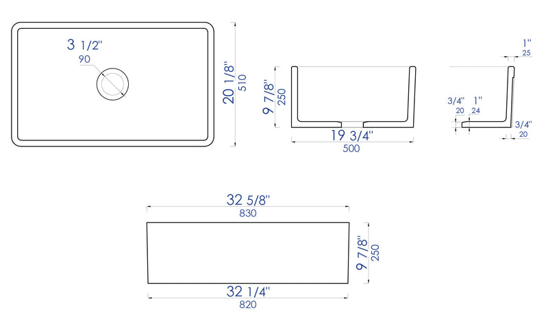 ALFI brand  Kitchen Sink