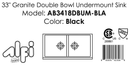 ALFI brand AB3418DBUM Kitchen Sink