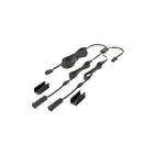 12/24VDC 60W/96W Round Two-Door Sensor, Black