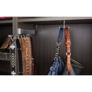Polished Chrome 12" Belt Rack