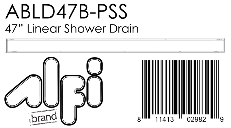 ALFI brand ABLD47B Shower Drain