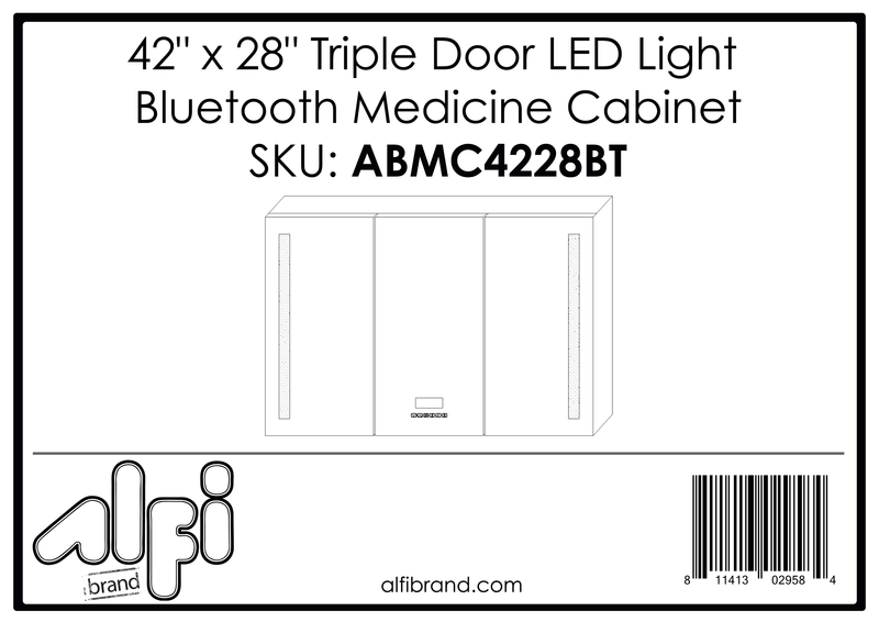 ALFI brand  Medicine Cabinet