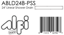 ALFI brand  Shower Drain