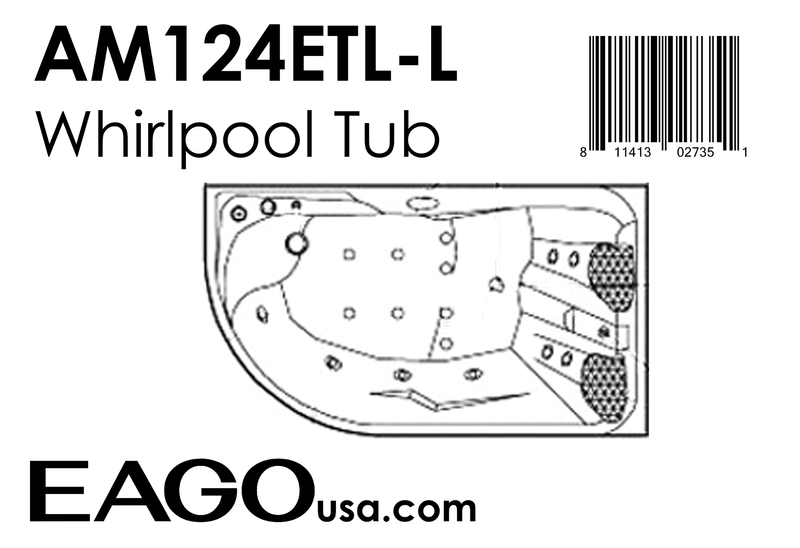 EAGO  Whirlpool Tub