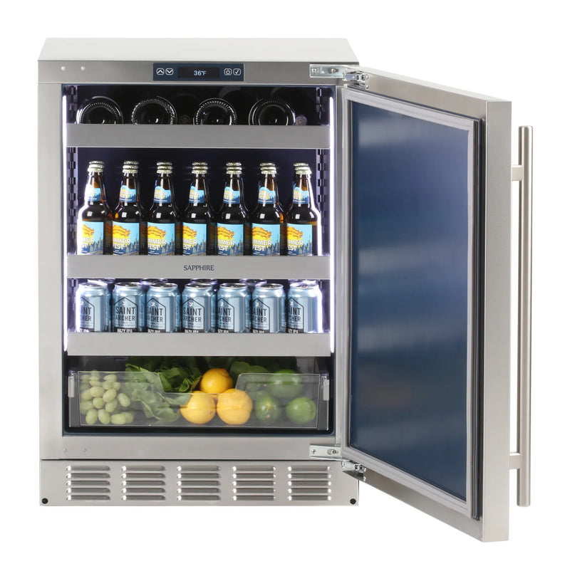 Sapphire Indoor 24" Refrigerator