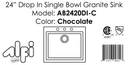 ALFI brand AB2420DI Kitchen Sink