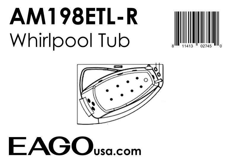 EAGO  Whirlpool Tub