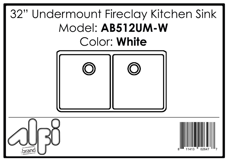 ALFI brand AB512UM Kitchen Sink