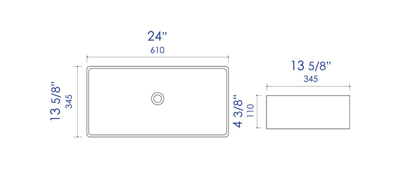 ALFI brand ABC902 Bathroom Sink