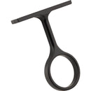 Matte Black Center Support Bracket for 1" and 1-1/16" Round Closet Rods