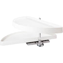 38" Plastic Half-Moon Lazy Susan