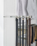 REV A SHELF : Sliding Belt Rack for Custom Closet Systems